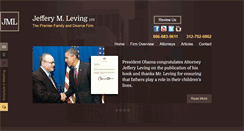 Desktop Screenshot of jmlevinglawltd.com